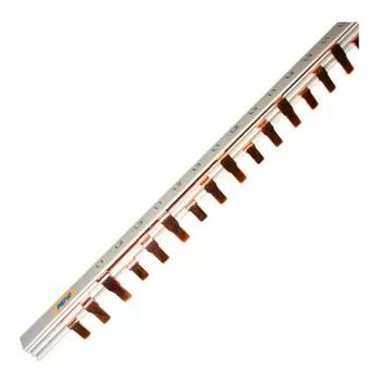 Шина соединительная PIN 3-фазная 63А (1м) Энергия - Электрика, НВА - Щитки и аксессуары для монтажа - Шины нулевые - . Магазин оборудования для автономного и резервного электропитания Ekosolar.ru в Самаре