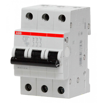 Автоматический выключатель ABB SH203L 3P 63А (С) 4,5 kA - Электрика, НВА - Модульное оборудование - Автоматические выключатели - . Магазин оборудования для автономного и резервного электропитания Ekosolar.ru в Самаре