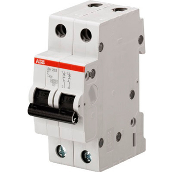 Автоматический выключатель ABB SH202L 2P 25А (С) 4,5kA - Электрика, НВА - Модульное оборудование - Автоматические выключатели - . Магазин оборудования для автономного и резервного электропитания Ekosolar.ru в Самаре