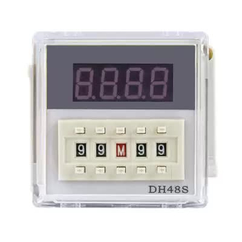 Реле времени цифровое 220V DH48S-2Z AC Энергия - Электрика, НВА - Реле, автоматизация и управление - Реле времени - . Магазин оборудования для автономного и резервного электропитания Ekosolar.ru в Самаре