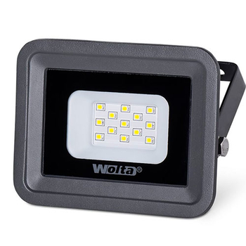 Светодиодный прожектор WOLTA WFL-10W/06W серый 5500K 10Вт SMD IP65 850Лм - Светильники - Прожекторы - . Магазин оборудования для автономного и резервного электропитания Ekosolar.ru в Самаре