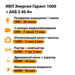 ИБП Энергия Гарант 1000 + Аккумулятор S 40 Ач - 12В (600Вт - 36мин) - ИБП и АКБ - ИБП для котлов - . Магазин оборудования для автономного и резервного электропитания Ekosolar.ru в Самаре
