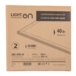 Панель ультратонкая светодиодная LightPhenomenON LT-UTP-02-IP40-40W-6500К б/д 4E - Светильники - Для общественных зданий - . Магазин оборудования для автономного и резервного электропитания Ekosolar.ru в Самаре