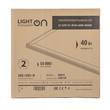 Панель ультратонкая светодиодная LightPhenomenON LT-UTP-01-IP40-40W-4000К - Светильники - Для общественных зданий - . Магазин оборудования для автономного и резервного электропитания Ekosolar.ru в Самаре